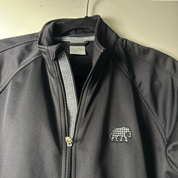 Black LevelWear University of Alabama Full Zip Houndstooth Athletic Jacket Large - Picture 4 of 7